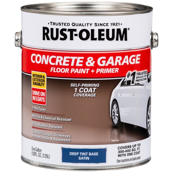 Rust-Oleum 1 gal Satin Finish, Deep Tint Base 319550